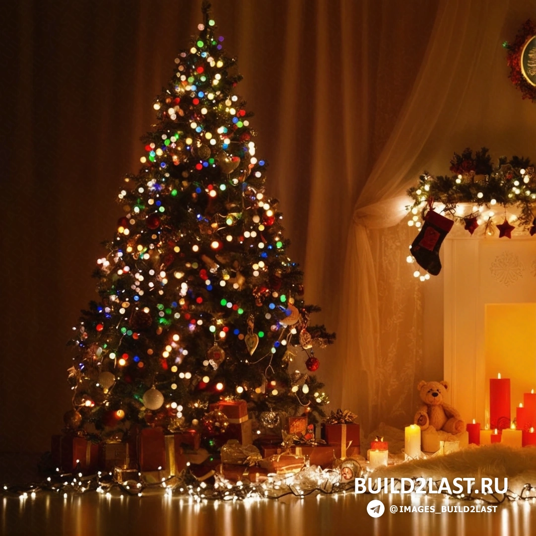 Декор для Нового года, красный цвет, украшения, зимняя тематика, праздник