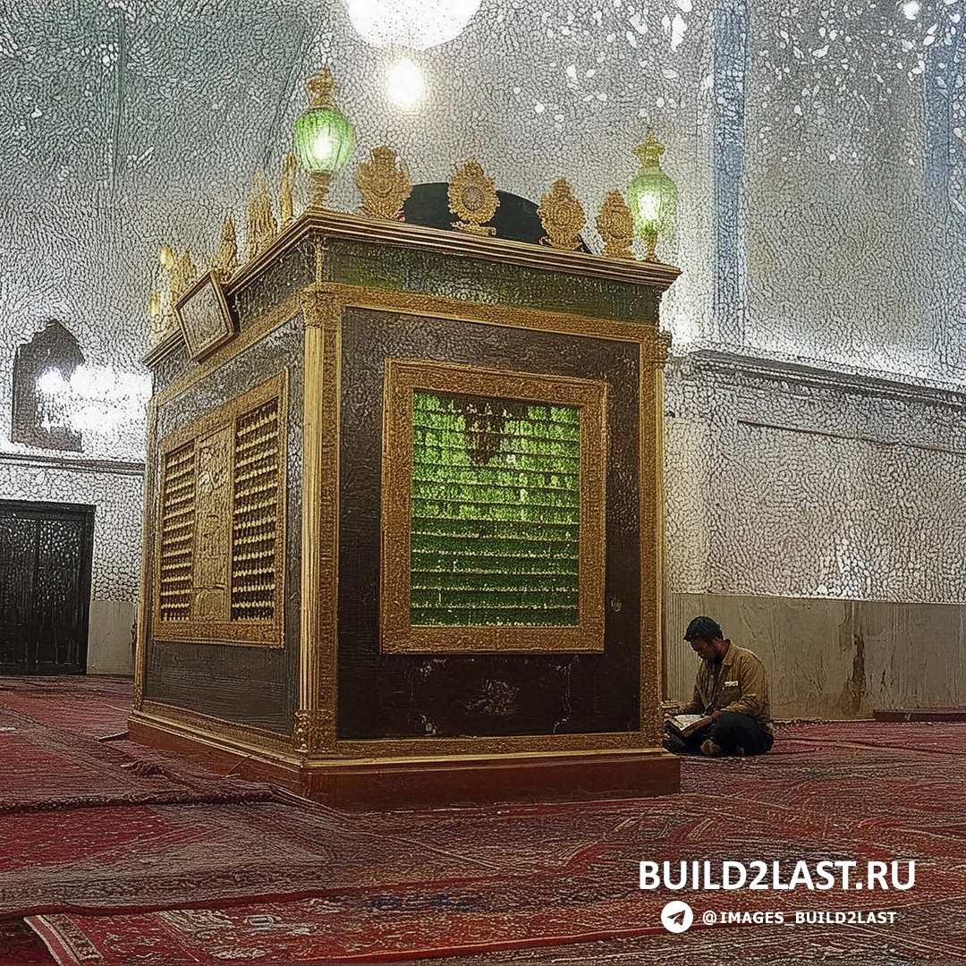 Драгоценные металлы и стекло, используемые в украшении мечети Шах-Черах в Ширазе, Иран.