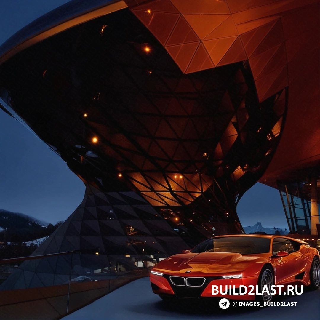 ����� �������������������� ������������ ������ BMW Welt � �������, ����������� �� ������ � ��������� � ��������������� �����