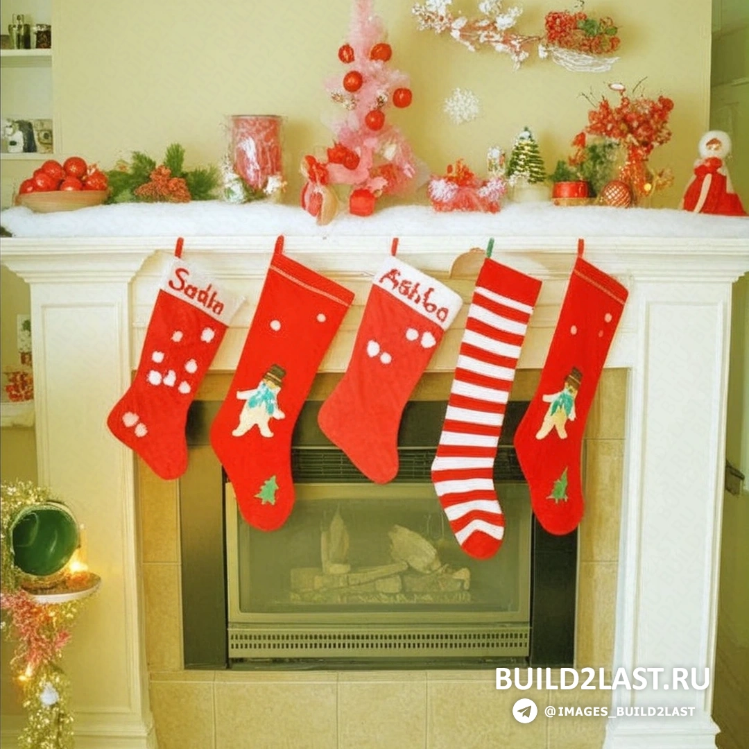 Рождественский стол, украшенный свечами, винтажными посудой и зелеными ветками